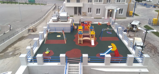 Детская площадка в ЖК «31 квартал» (г. Пушкино)